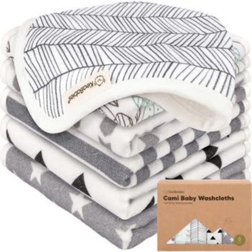 6-Pack Cami Baby Washcloths