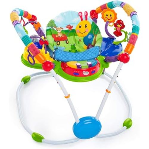 Baby Einstein Neighborhood Friends Activity Jumper with Lights and Music, 6 Months+, Max Weight 25lbs., Unisex