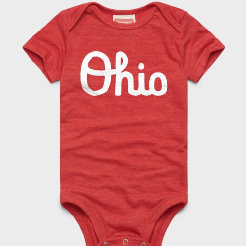 Script Ohio Baby One Piece