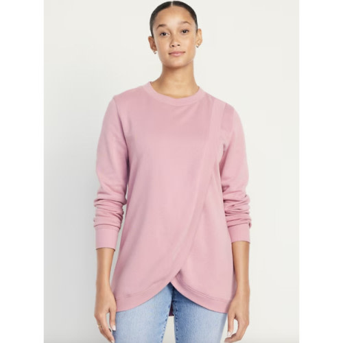 Old Navy Maternity Cross-Front Nursing Sweatshirt