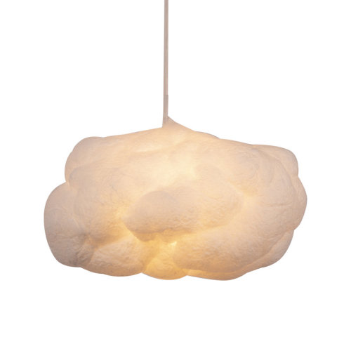 Isabelle & Max™ White Cloud Cotton Pendant Light,Creative Kids Room Light Fixture Chandelier & Reviews | Wayfair