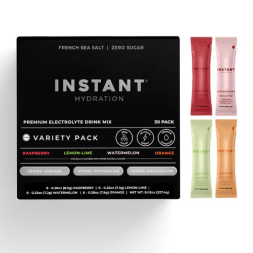 Instant Hydration Electrolyte Variety Pack, 30 ct