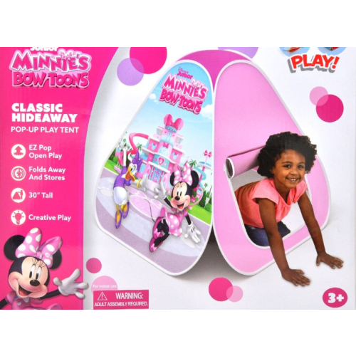 Wholesale Playhut Minnie Mouse Hideaway Tent in closed box