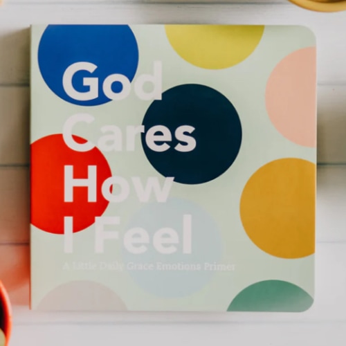 God Cares How I Feel Board Book | TDGC – The Daily Grace Co.