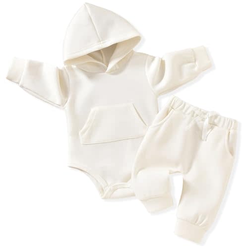 Aalizzwell Infant Baby Winter Hoodie Outfit