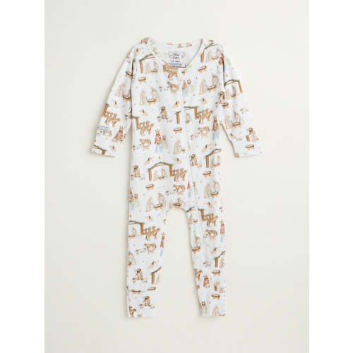 The First Noel Footless Onesie Bamboo – Holy Pals