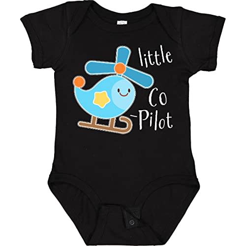 inktastic Little Co-Pilot- Cute Helicopter Baby Bodysuit
