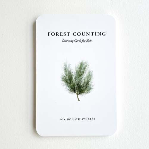 Forest Counting Cards