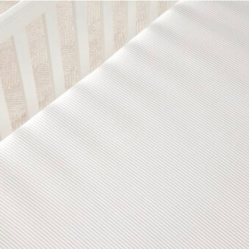 Oxford Stripe Organic Cot Fitted Sheet | Pottery Barn Kids Australia
