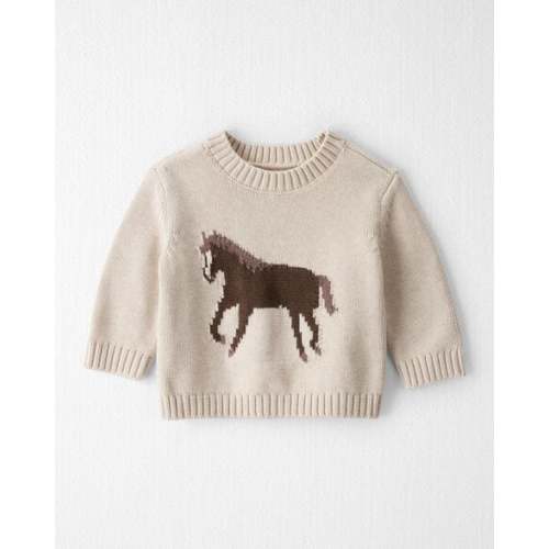 Baby Organic Cotton Horse Sweater Knit - Little Planet | Carter's