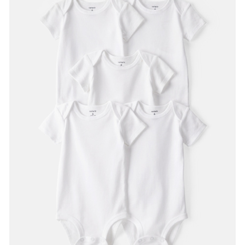 5 Pack Short Sleeve Bodysuit