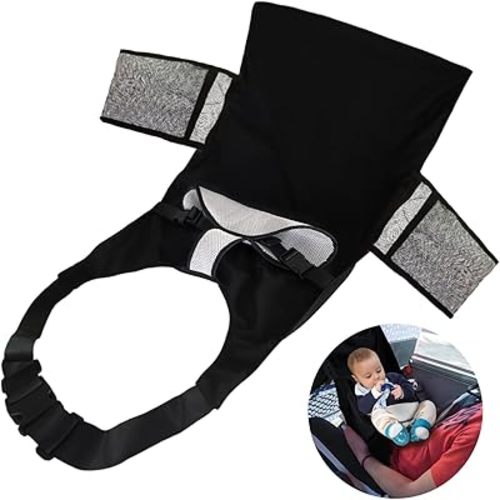 Baby Airplane Bed, Travel Essentials for Flying, Toddler Airplane Seat Extender, Plane Portable High Chair Harness Seat for Little Baby (16 * 28inch)