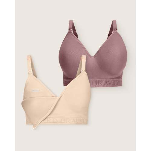 Sublime® Contour Pumping & Nursing Bra Two-Pack - Kindred Bravely