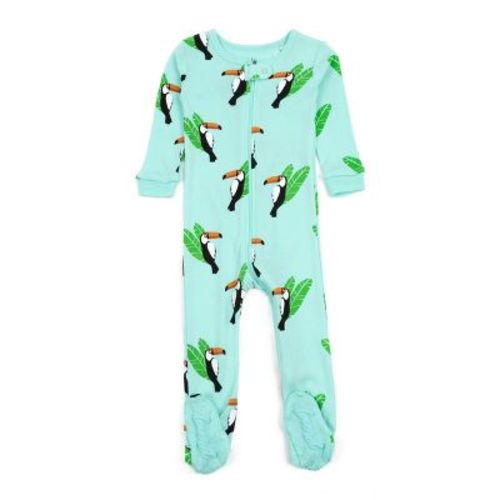 Leveret Kids Cotton Footed Christmas Pajamas