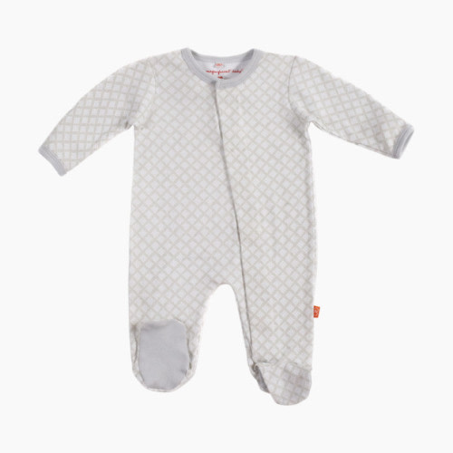Magnetic Me Magnetic Footie - Grey Diamond, Newborn