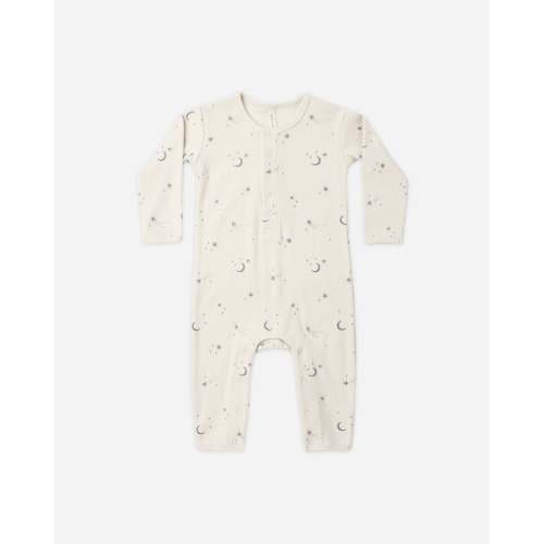 Ribbed Baby Jumpsuit Celestial – Quincy Mae