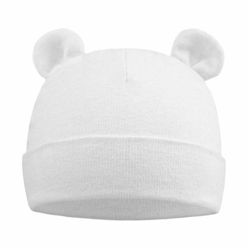 PESAAT Newborn Hospital Hat 0-12Months Preemie Boys Girls Beanie Solid Infant Baby Hats Autumn Winter