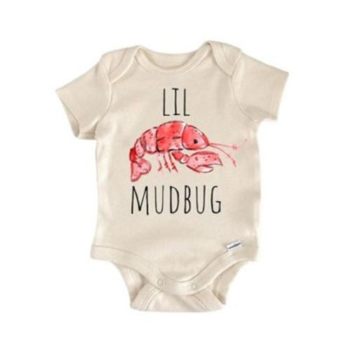 Crawfish Louisiana Nola Cajun New Orleans - Baby Boy Girl Clothes Infant Onesie® Funny GS1 BBY Multicolor 0-3M