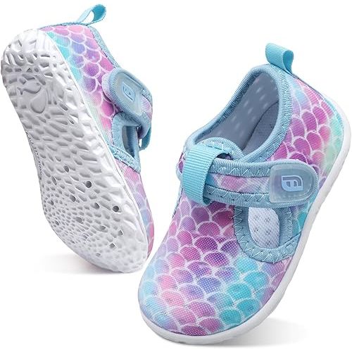 JOINFREE Baby Toddler Water Shoes Boys Girls Sandals Barefoot Kids Breathable Sneakers Shoes for Walking Running