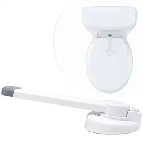 Mars Baby Child Safety Toilet Seat Lock - Easy to Install and Use Toilet Lock, Baby Proof Your Bathroom - Easy Install No Tools Needed - Fits Most Toilets - 1 Pack