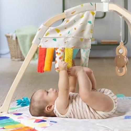LOVEVERY | The Sensory Strands | The Perfect Play Gym Add On, Sensory Montessori, Infant Learning Sensory Baby Toys for Newborn, Ages 0-12 months