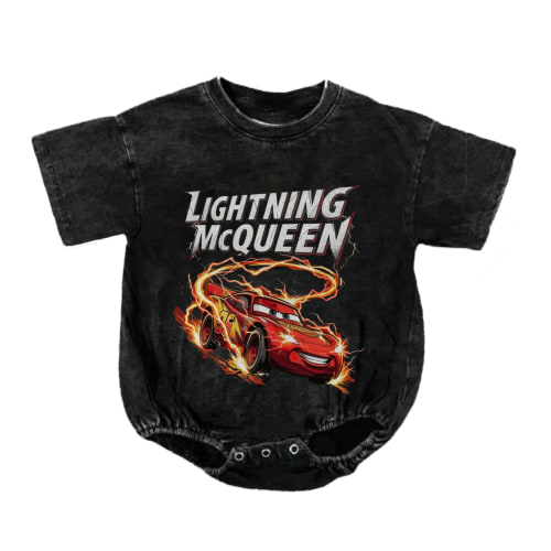 Baby Lightning McQueen Romper
