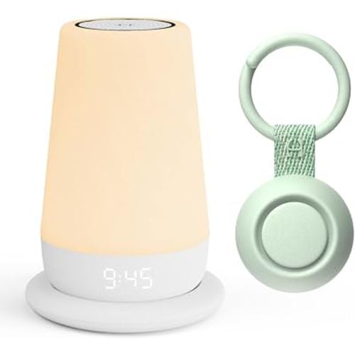 Rest+ 2nd Gen Baby Sleep Bundle Includes Hatch Rest+ 2nd Gen and Portable Rest Go | Sleep Sounds for Nursery, Travel and Registry (Mint)