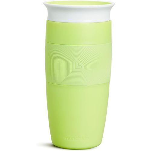 Munchkin Sippy Cup for Toddlers, Miracle 360 Cup, 14 Ounce, Green