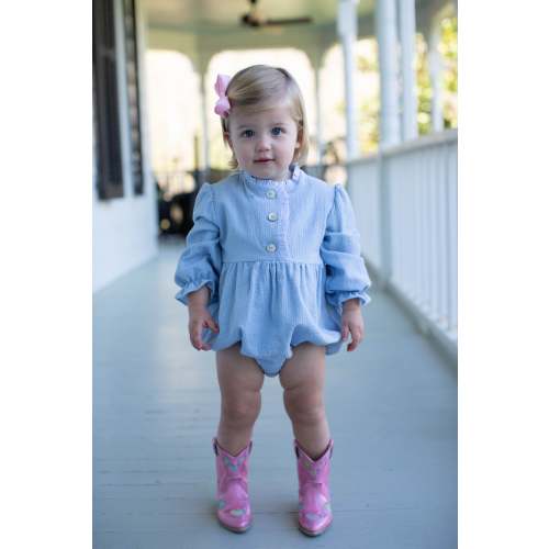 Ellie Bubble in Blue Gauze
