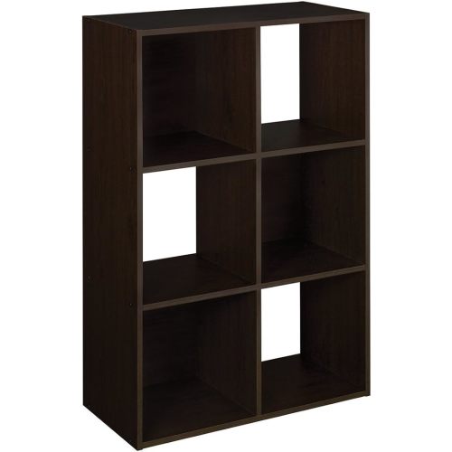 ClosetMaid 78815 Cubeicals Organizer, 6-Cube - Espresso