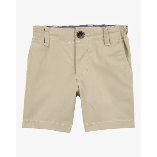 Toddler Boy Stretch Chino Shorts - Khaki - OshKosh B'gosh | Carter's
