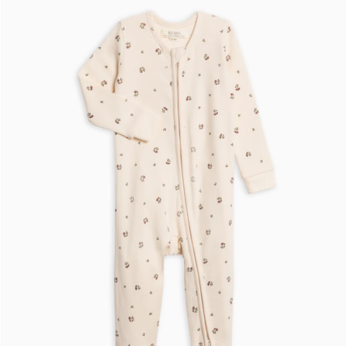 Kit Ribbed Zipper Sleeper