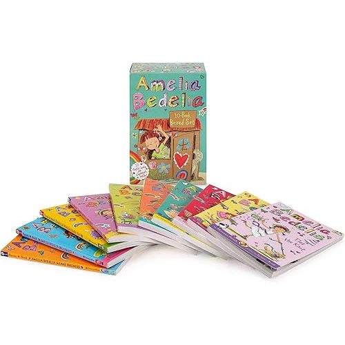 Amelia Bedelia Chapter Book 10-Book Box Set Paperback – International Edition, October 18, 2016