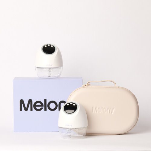 Melony All-in-one Wearable Breast Pump with Travel Case - Double