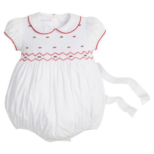 Smocked Claiborne Bubble - Holly