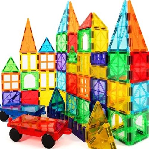 cossy 120Pcs Magnetic Tiles