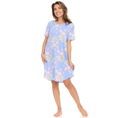 Flora Nikrooz 2-Piece Sleep Dress and Robe Set - Sam's Club