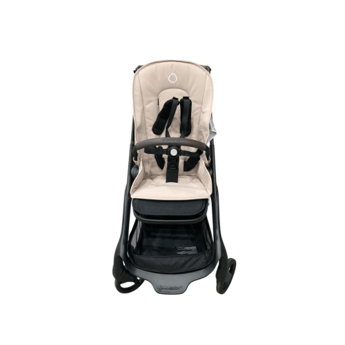 Bugaboo Dragonfly Stroller, 2025, Black, Desert Taupe, Desert Taupe