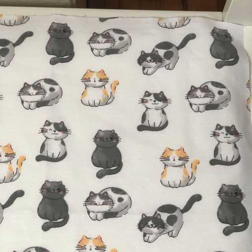 Cat Crib Sheet, Cotton Home Pet Baby Bedding