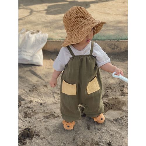 Olive Artisan Jumpsuit | Organic Zoo