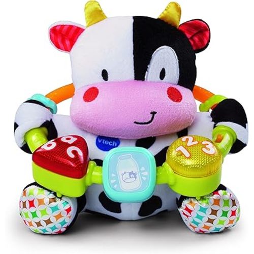 VTech 166003 Baby Little Friendlies Moosical Beads Baby Toy Baby Educational and Sensory Toy with Music and Light for Babies and Toddlers from 3 Months+, English Version