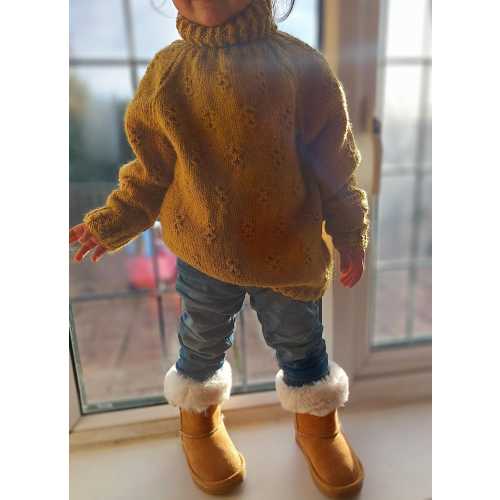 Handmade Toddler Sweater - Soft Wool Baby Jumper - Stylish Toddler Pullover - Gender Neutral Handmade Gift for Kids - Fall Clothing Kids