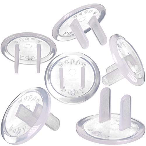 Clear Outlet Covers (50 Pack) Value Pack – Baby Safety Outlet Plug Covers – Durable & Steady – Child Proof Your Outlets Easily