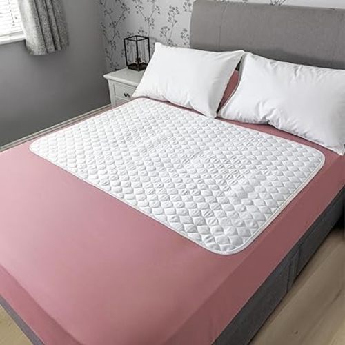 Hygge Sheets® Organic Washable Incontinence Bed Pads for Adults & Kids No Tucks - 52"x34" - 100% Waterproof Reusable Mattress Protector Underpads - Rayon derived from Bamboo
