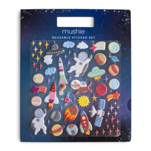 Reusable Space Sticker Set – Mushie