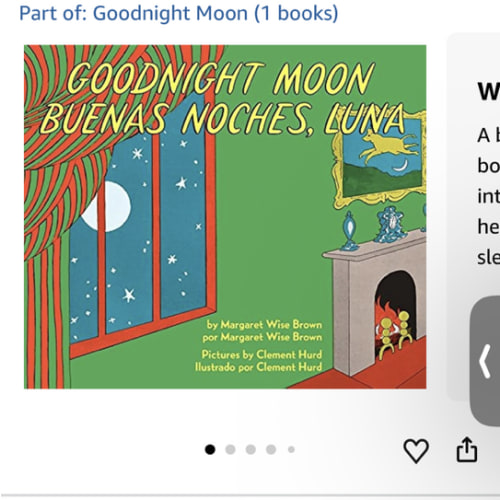 Goodnight Moon/Buenas noches, Luna: A Beloved Bedtime Classic Featuring a Bunny Saying Goodnight (Spanish Edition)