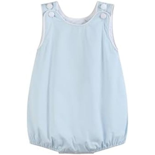 Lil cactus Baby & Toddler Boys and Girls Seersucker or Gingham One-Piece Bubble Romper Cotton Summer Outfit with Snaps Wear