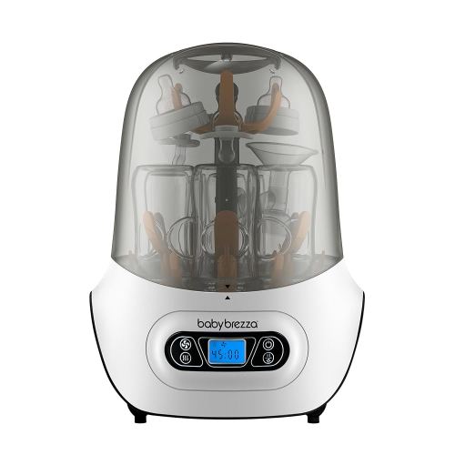 Baby Brezza Baby Bottle Sterilizer and Dryer Machine – Electric Steam Sterilization - Universal Fit - Pacifiers, Glass, Plastic, and Newborn Feeding Bottles