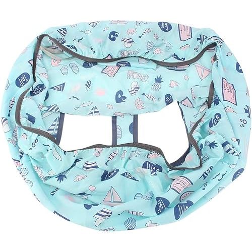 Yinhing Cotton High Chair Cover Shopping Trolley Portable Shopping Cart Chair Cover Soft Pad for Carts and Dining Chairs Foldable and Portable Infant Cushion with