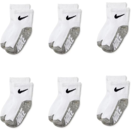 Amazon.com: Nike Baby 6-Pack Performance Socks : Clothing, Shoes & Jewelry